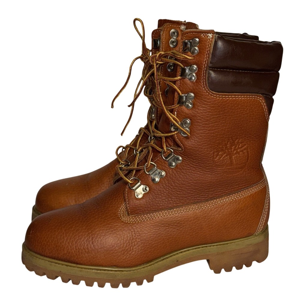 Timberland Super Boot 40 Below 8 Inch Claypot Brown Mens 9 Made in USA 19851